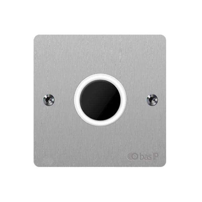 Безконтактна кнопка виходу BAS-IP SH-47T silver