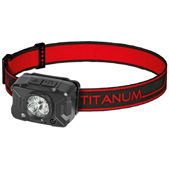 Налобний світлодіодний ліхтарик TITANUM TLF-H09 170Lm 8500K