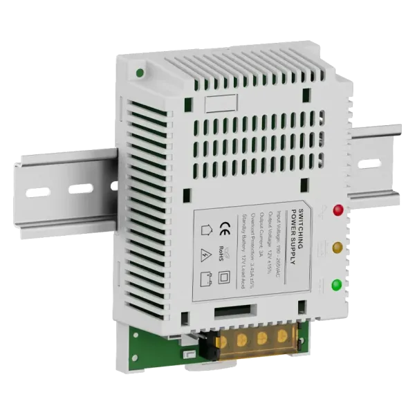 Плата ДБЖ Kraft PSU-1205LED(BOARD) з кріпленням на DIN-рейку
