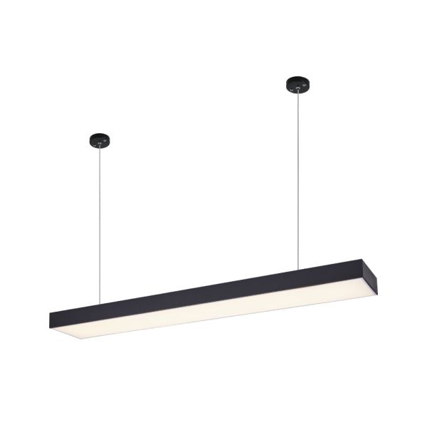 Світильник лінійний LIGHTWELL LW-LINE-SQ-36W-B 6500K 1200 х 130 х 40