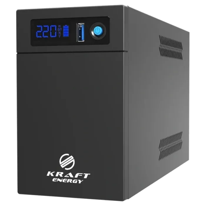 Джерело безперебійного живлення Kraft KRF-1200VA/720W(LED) LiFePO4 UPS