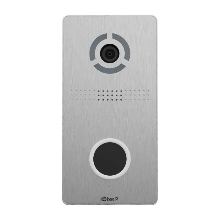 IP панель виклику Bas-IP AV-04SDI silver для IP-домофонів