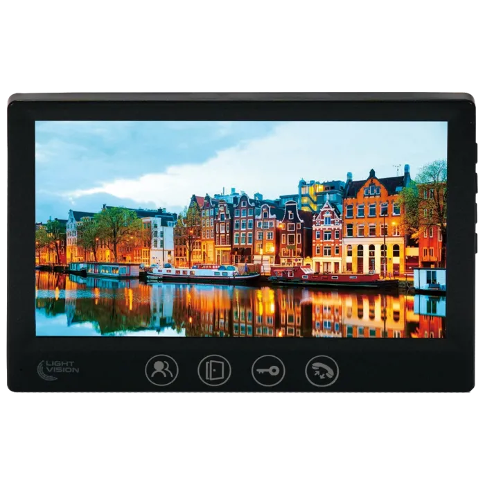 Відеодомофон Light Vision AMSTERDAM FHD BLACK