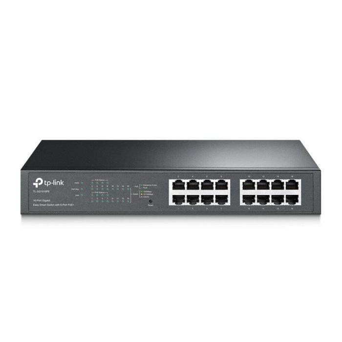 PoE-комутатор TP-Link TL-SG1016PE 16xGE/8xPoE+ EasySmart 13" 1U