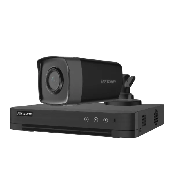 Разом дешевше Hikvision iDS-7204HUHI-M1/T + DS-2CE17D0T-IT5F Black 2МП (3.6мм)