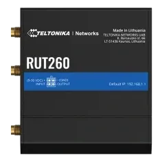 Промисловий стільниковий маршрутизатор Teltonika RUT260 4G LTE, Wi-Fi