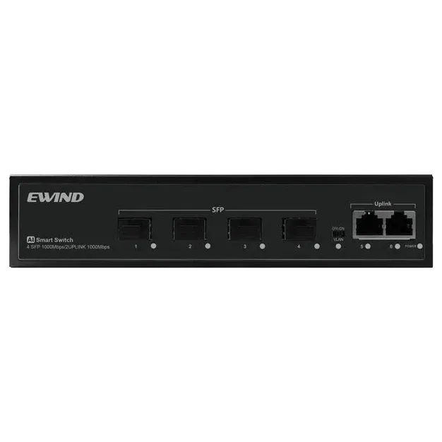 Комутатор 6 портів некерований Ewind EW-S3906G