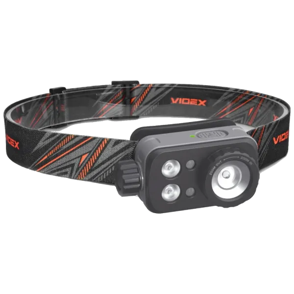 Налобний світлодіодний ліхтарик VIDEX VLF-H046Z 500Lm 5000K