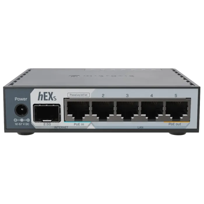 Маршрутизатор MikroTik hEX S (2025) (E60iUGS)