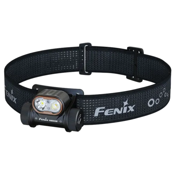 Ліхтар налобний чорний Fenix HM55R