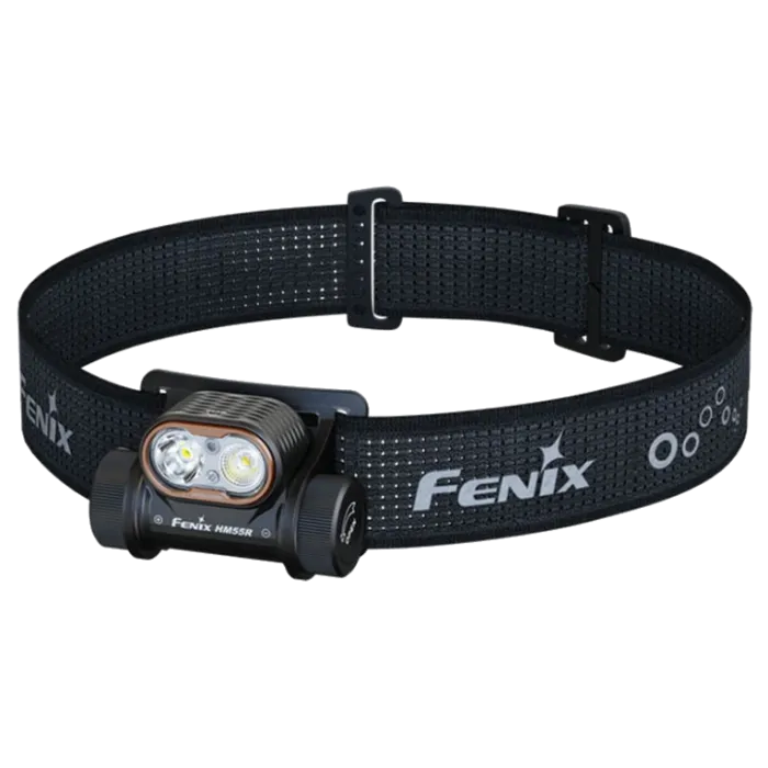 Ліхтар налобний чорний Fenix HM55R
