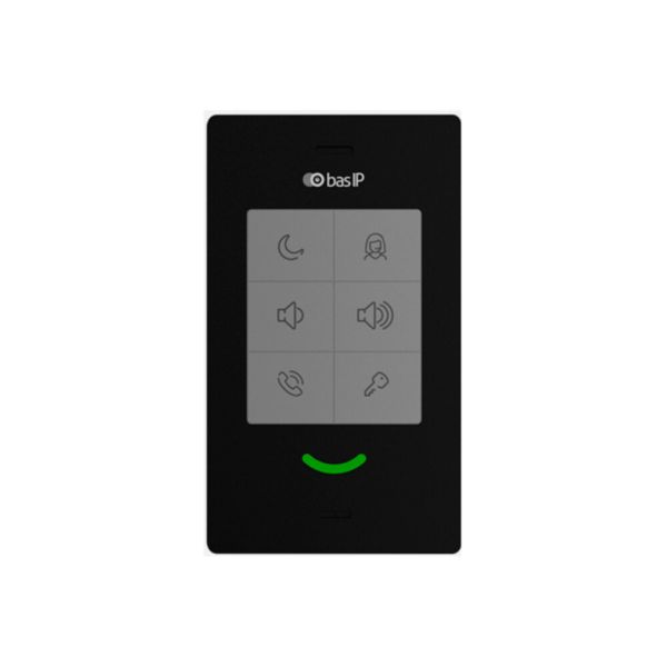 IP-аудіодомофон Bas-IP SP-03F black з Wi-Fi
