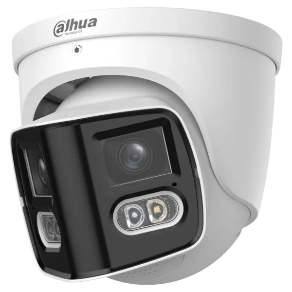 IP відеокамера Dahua DH-IPC-PFW2849S-A180-S-PV (2.8мм) 2x4MP Duo