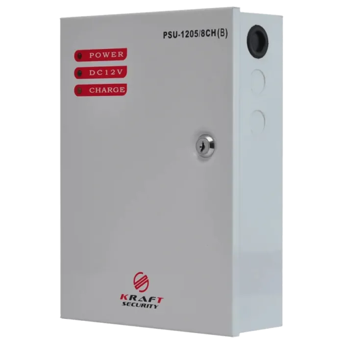 Джерело безперебійного живлення Kraft PSU-1205/8CH(B)