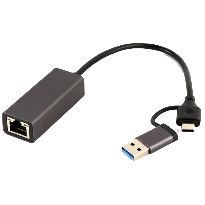 Мережевий адаптер Cablexpert A-USB3AC-LAN-01 USB type-A / type-C