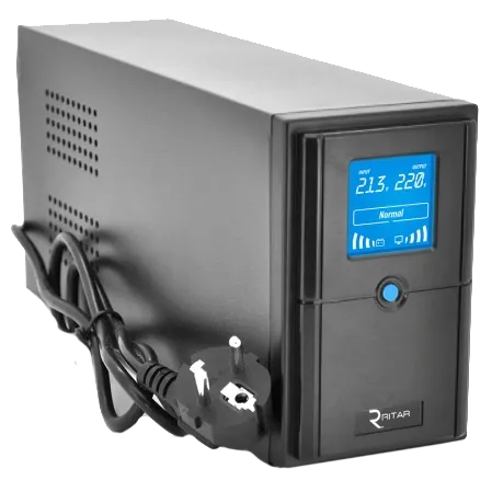 Джерело безперебійного живлення Ritar E-RTM600 ELF-D LCD (360W)