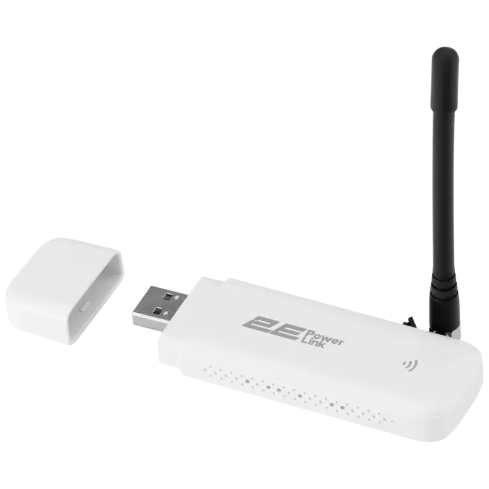 Мобільний маршрутизатор 2E PowerLink (MiFi-1 2024) LTE, Wi-Fi4, 1xUSB, 1xCRC9