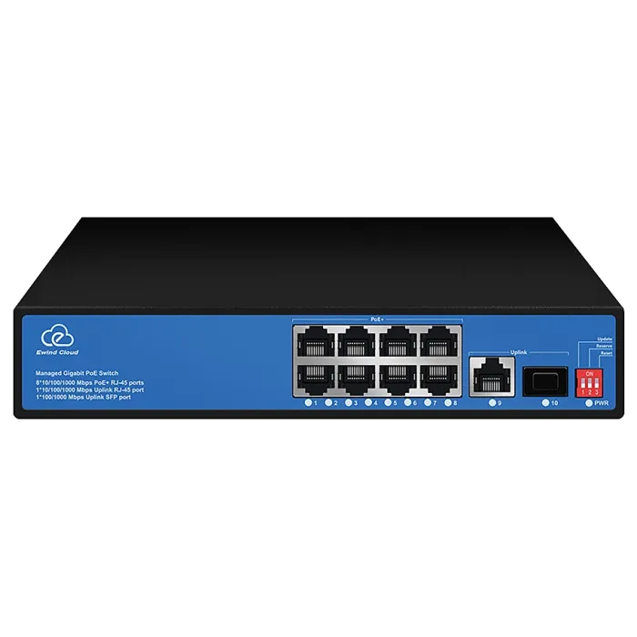 Комутатор 10 портів некерований Ewind EW-ES3010CG-AP