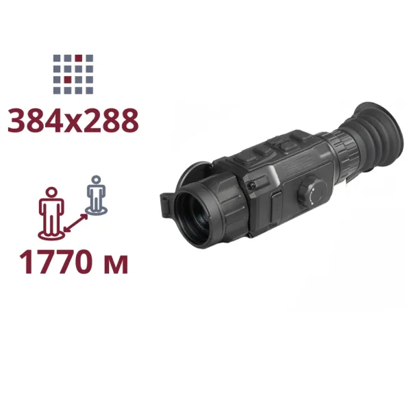 Тепловізійний приціл AGM RattlerV3 25-384