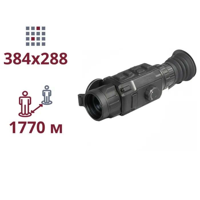 Тепловізійний приціл AGM RattlerV3 25-384