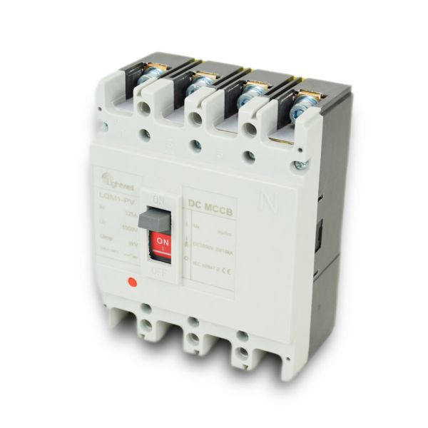 Автомат DC MCCB LQM1-125Z/4P/63-125A DC1000V(3P+N)125A