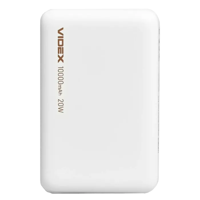 Повербанк VIDEX VPB-331 PD20W White 10000mAh