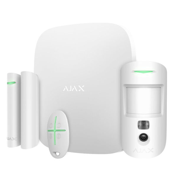 Ajax StarterKit Cam HDR (8EU) UA white