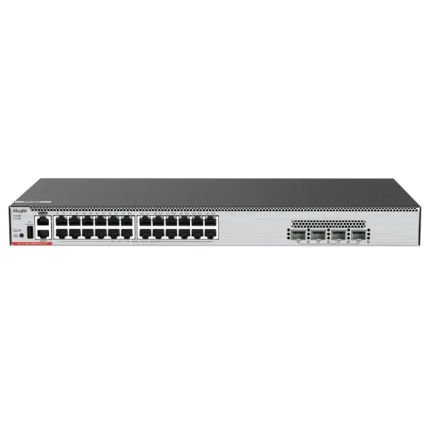 Комутатор 28 портів керований Ruijie RG-CS86-24MG4VS-UP L3 POE