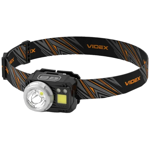 Ліхтар налобний VIDEX VLF-H075C 500лм IP65
