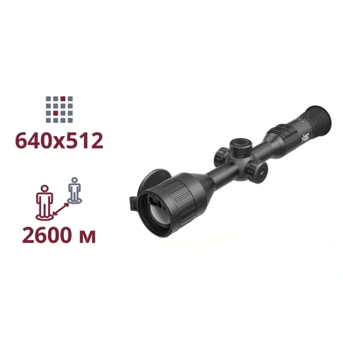 Тепловізійний приціл AGM AdderV2 LRF 50-640