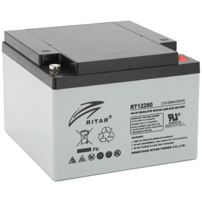 Акумуляторна батарея Ritar RT12260 (12V26AH)